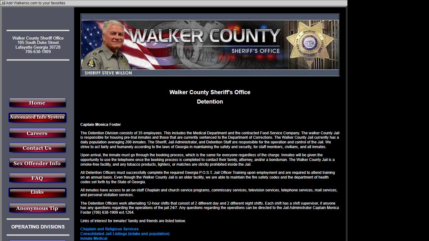 Walker County Sheriff